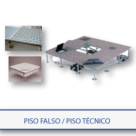 piso falso o piso técnico